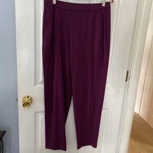 Eileen Fisher Brushed Terry Hug Pant   Like NEW. M